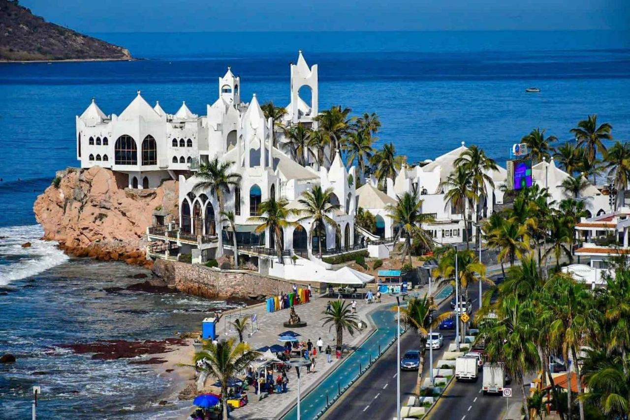 Departamento En Mazatlan Frente Al Mar Y Alberca Comun. Daire Dış mekan fotoğraf