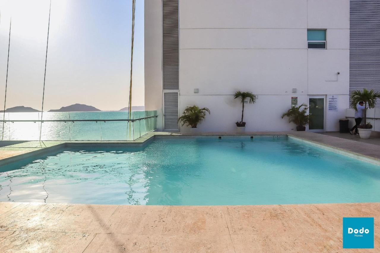 Departamento En Mazatlan Frente Al Mar Y Alberca Comun. Daire Dış mekan fotoğraf